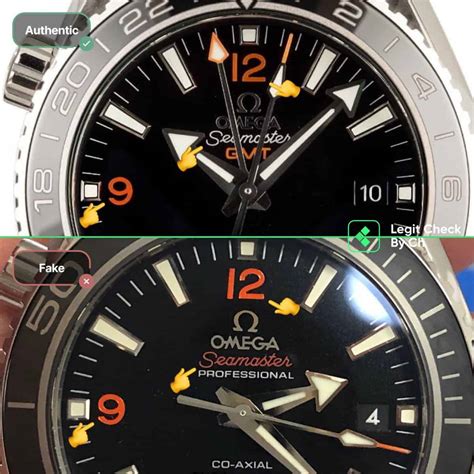 fake omega seamaster planet ocean|how to authenticate omega watch.